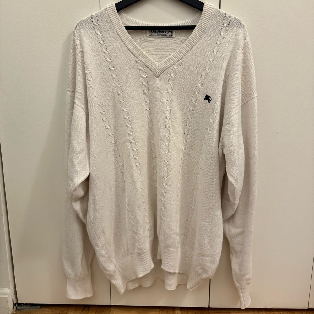 Burberry Vintage V-Neck Sweater